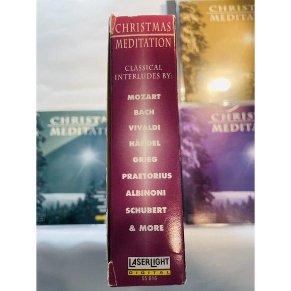 Christmas Meditation by Various Artists CD Set Of 3 Disc From 1997 Contemplative - Picture 4 of 12